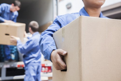 Local man with a van service handling a residential move in Marylebone