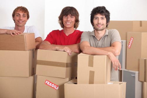Packing services for a Marylebone home move