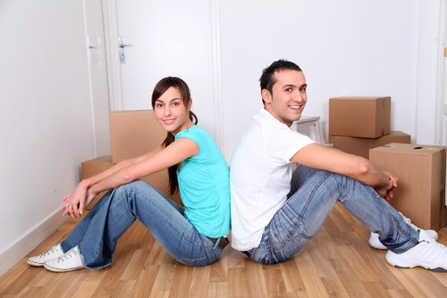 Packing and loading support for central London flat removals