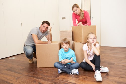 Packing and preparation for storage in central London