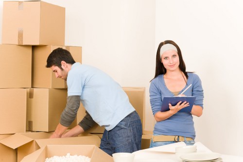 Moving van access considerations on a Marylebone commercial street