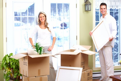 Careful packing and wrapping support for a Marylebone house move